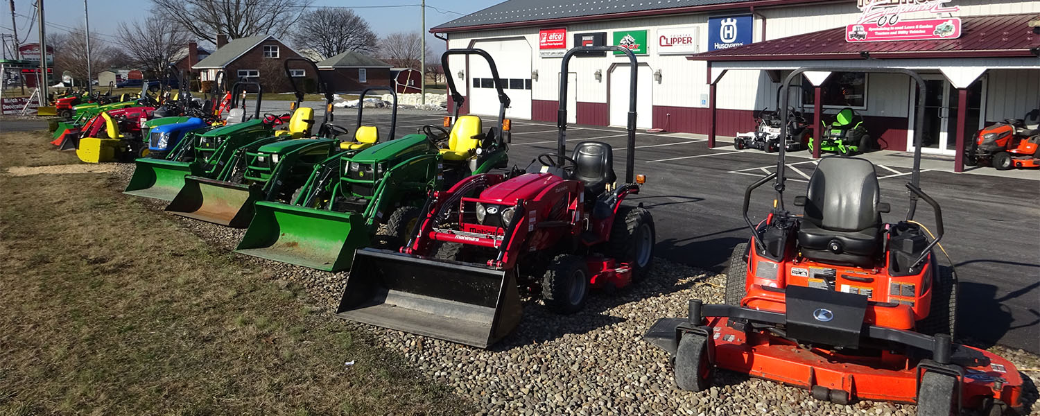 Turkeyfoot Equipment small tractor inventory